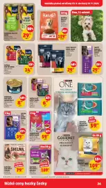 Penny Market leták týden 39 Strana 26: PAŠTIKA PRO KOČKY LOUISA €6,90, KAPSIČKY PRO KOČKY PURINA ONE €59,90