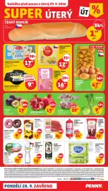 Penny Market leták týden 39 Strana 32: Švestky €19,90, Tavený sýr Milkeria se smetanou €17,90