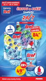 Penny Market leták týden 39 Strana 36: Bref Power Active WC Gel Ocean €49,90, WC BLOK POWER AKTIV BREF €84,90