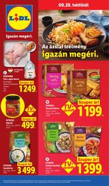 Lidl akciós újság hét 39 Oldal 60: VITASIA Kimchi €499,00, HÚSFARM Friss, egész kacsa €1.249,00