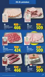 Lidl akciós újság hét 39 Oldal 33: PIKOK PURE Marhamájas €509,00, PIKOK PURE﻿﻿ Erdész szelet €466,00