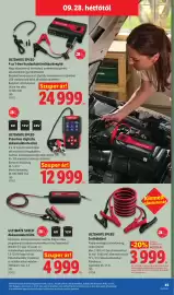 Lidl akciós újság hét 39 Oldal 45: ULTIMATE SPEED €24.999,00, ULTIMATE SPEED Indítókábel €3.999,00