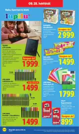 Lidl akciós újság hét 39 Oldal 48: PLAY-DOH €1.499,00, PRITT Ragasztókészlet €899,00