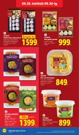 Lidl akciós újság hét 39 Oldal 54: Vitasia ázsiai levesek €899,00, Buddha original €1.399,00
