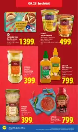 Lidl akciós újság hét 39 Oldal 58: Vitasia Édes chili szósz €799,00, VITASIA €499,00