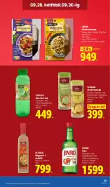 Lidl akciós újság hét 39 Oldal 59: Vitasia Mogyoró-/wokolaj €799,00, KANIA Készételcsomag €949,00