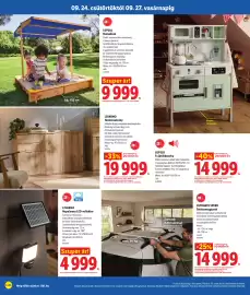 Lidl akciós újság Oldal 10: Lupilu Fa játékkonyha €14.999,00, LIVARNO Napelemes LED-reflektor €4.999,00