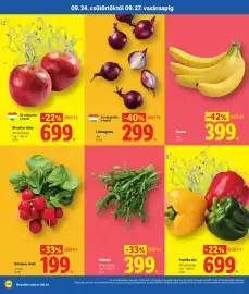Lidl akciós újság Oldal 2: Bio piros alma €699,00, Lilahagyma €299,00