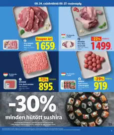 Lidl akciós újság Oldal 3: Kométa €919,00, Friss, szeletelt sertéstarja €1.659,00