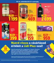 Lidl akciós újság Oldal 7: SZATMÁR €2.699,00, FLORALYS €959,00