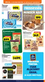 ALDI akciós újság hét 39 Oldal 17: Dolce Gusto Kávékapszula, 34 darab €3.699,00, Mizo Túró Rudi, 5 darab €999,00