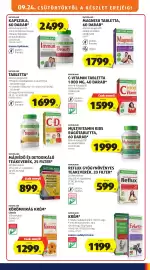 ALDI akciós újság hét 39 Oldal 19: Naturland Krém €1.199,00, NATURLAND MAGNESII TABLETTA, 60 DARAB €1.799,00