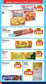 ALDI akciós újság hét 39 Oldal 28: Gyori pilota keksz €589,00, Omnia classic €2.799,00