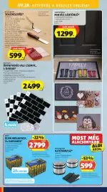ALDI akciós újság hét 39 Oldal 48: VARTA Elem Megapack, 24 darabos €2.799,00, Jes segédeszköz €599,00