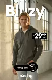 Sinsay gazetka tydzień 38 Strona 1: Bluza męska Sinsay €29,99
