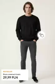 Sinsay gazetka tydzień 38 Strona 7: Bluza crewneck basic €29,99