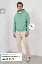Sinsay gazetka tydzień 38 Strona 8: Bluza z kapturem comfort fit €39,99