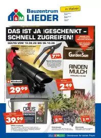I&M Bauzentrum Prospekt Seite 1