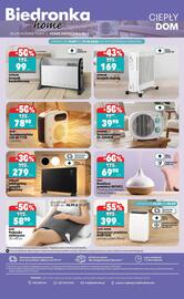 Biedronka gazetka Strona 6: Black+Decker Oczyszczacz powietrza BXAP350E €399,00, Ravanson Termowentylator FH-2000RW €39,90