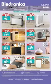 Biedronka gazetka Strona 6: Black+Decker Oczyszczacz powietrza BXAP350E €399,00, Ravanson Termowentylator FH-2000RW €39,90