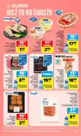 Carrefour gazetka tydzień 39 Strona 17: Pastella LISNER €2,69, Łosoś sałatkowy MOWI, SIMPL €9,99