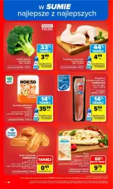 Carrefour gazetka tydzień 39 Strona 4: Polski brokuł €3,99, Krewetki gotowane obrane* €35,99