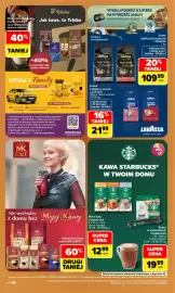 Carrefour gazetka tydzień 39 Strona 46: Kawa Espresso Barista Lavazza €109,99, Kawa w kapsułkach Starbucks €19,99