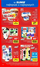 Carrefour gazetka tydzień 39 Strona 6: Serek homogenizowany* ROLMLECZ €1,00, Deser Monte €2,94
