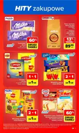 Carrefour gazetka tydzień 39 Strona 7: Batony Wedel €1,00, Herbata Lipton €1,00