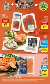 Carrefour gazetka tydzień 39 Strona 3: Szynka serrano JAKOŚĆ Z NATURY CARREFOUR €7,99