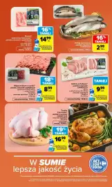 Carrefour gazetka tydzień 39 Strona 4: Mięso mielone z szynki €8,99, Boczek wieprzowy blatowany €14,99