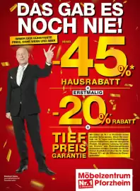 Möbelzentrum Pforzheim Prospekt Seite 1