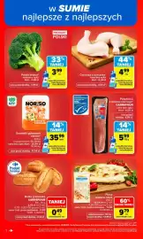 Carrefour Market gazetka tydzień 39 Strona 4: Pinsa Bianca Orva €9,79, Ćwiartka z kurczaka €4,99