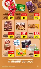 Carrefour Market gazetka tydzień 39 Strona 49: Precle maślane z cukrem Carrefour €3,99, Herbata zielona Carrefour €2,79