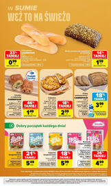 Carrefour Market gazetka tydzień 39 Strona 10: Chleb wieloziarnisty Carrefour €3,99, Cebularz €2,59