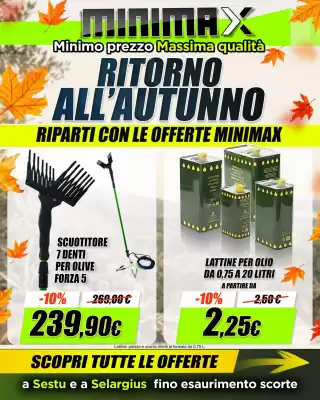 Minimax (valido fino al 25-09)