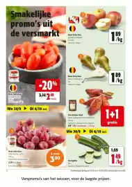 Colruyt folder Pagina 2: Smakelijke promo's uit de versmarkt Boni Selection appelen jonagold 6 stuks Herkomst: België. 1989