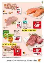 Colruyt folder Pagina 3: Kippenblokjes 500 g 5,99 467 9,34/kg asc ASC-AQUA.ORG 2º aan -50% Combineer naar keuze