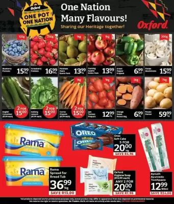 Oxford Freshmarket catalogue (valid until 3-10)