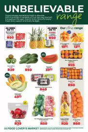 Food Lover's Market catalogue Page 3: Oranges, lemons or grapefruit €12,99, Green kiwifruit €29,00