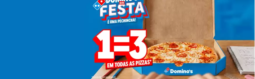 Folheto Domino's Pizza semana 38 Página 1