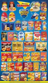 Encarte Supermercados Guanabara Página 4: Hambúrguer texas burger €15,98, Steak de Frango Sadia ou Perdido 100g €2,39