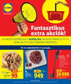 Lidl akciós újság Oldal 1