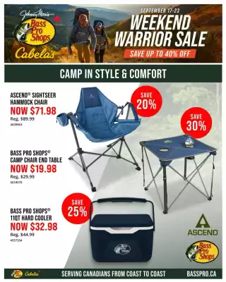Bass Pro (valid until 23-09)