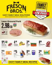 Freson Bros flyer Page 1