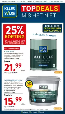 Kluswijs (geldig t/m 27-09)