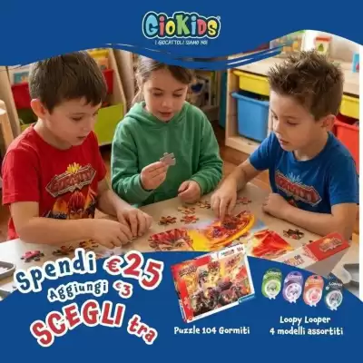 Giokids (valido fino al 1-10)