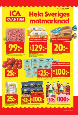 ICA Kvantum (giltig till och med 27-09)