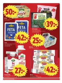 ICA Nära reklamblad vecka 39 Sida 6: Scan bacon €42,00, Kvibille Ädelost €25,00