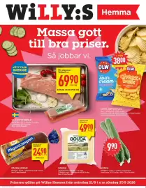 Willys Hemma reklamblad vecka 39 Sida 1
